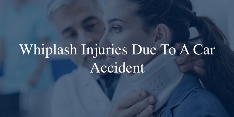 Whiplash injuries